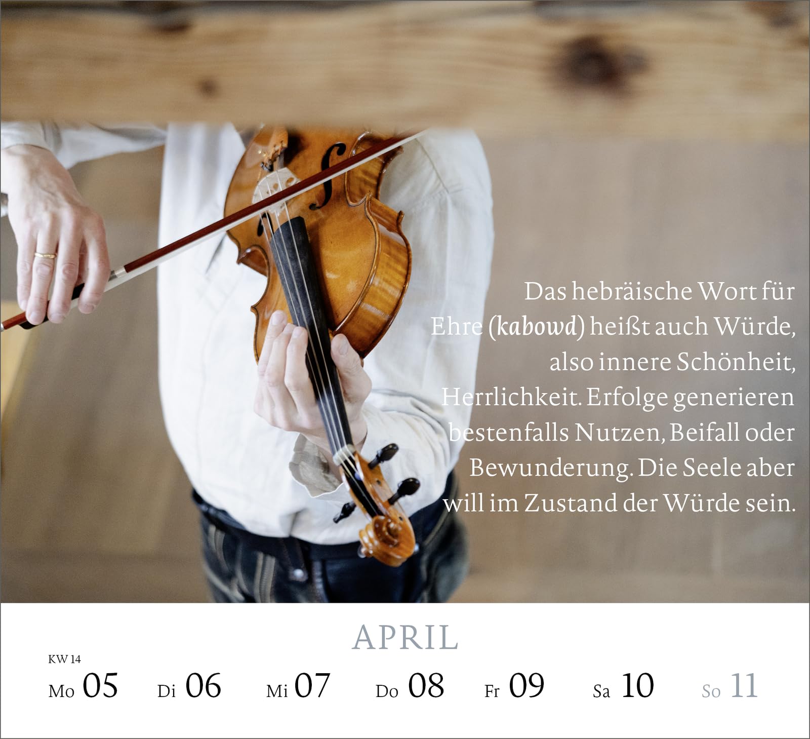 Wochenkalender 2027: In Resonanz: 53 Impulse über die Schönheit eines stimmigen Lebens