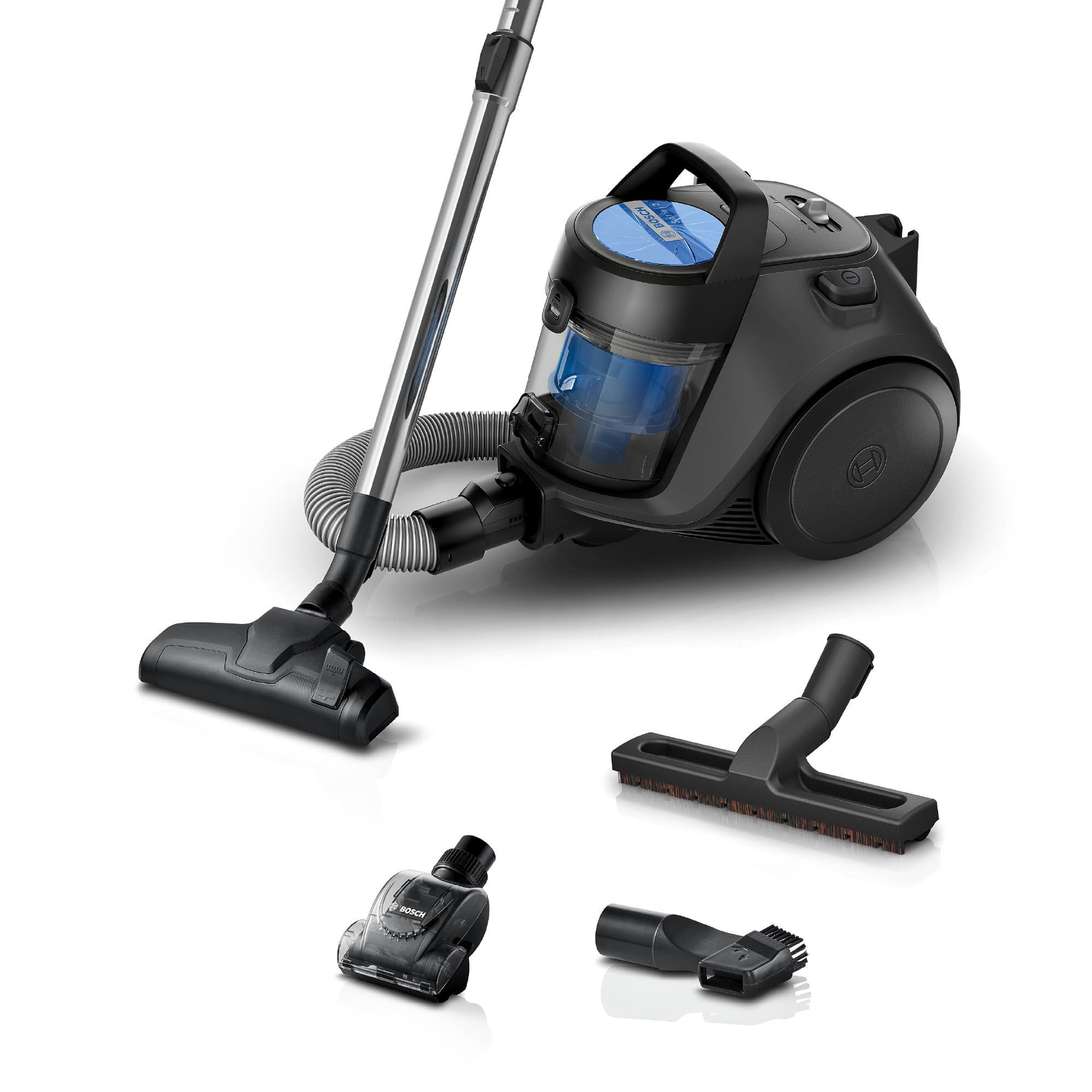 Bosch Serie 2 odkurzacz bezworkowy, BGS05BA2TH, czarny