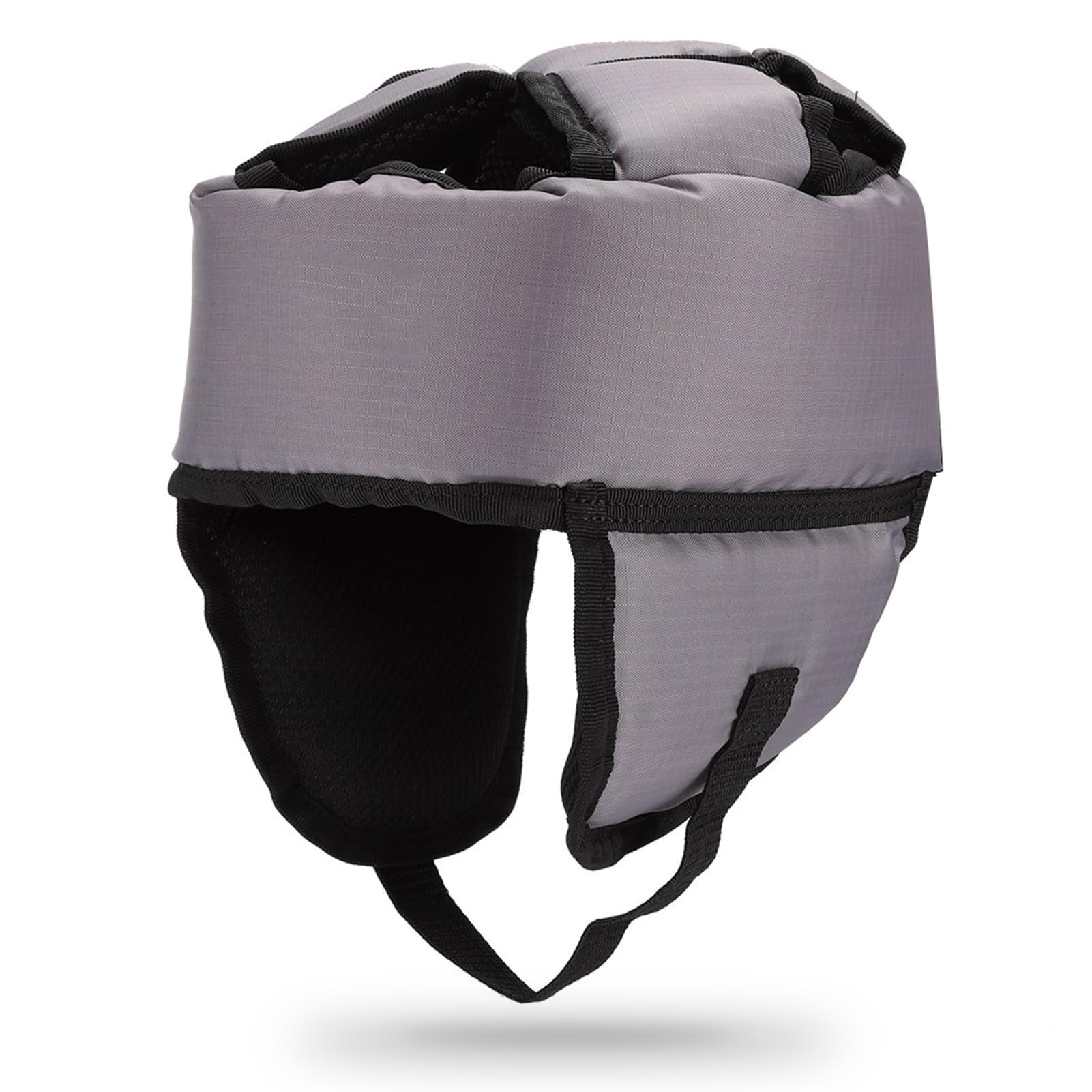 Casque souple pour personnes âgées, chapeau résistant aux chutes, casques de sécurité pour adultes, chapeau de protection respirant pour intérieur et extérieur, gris