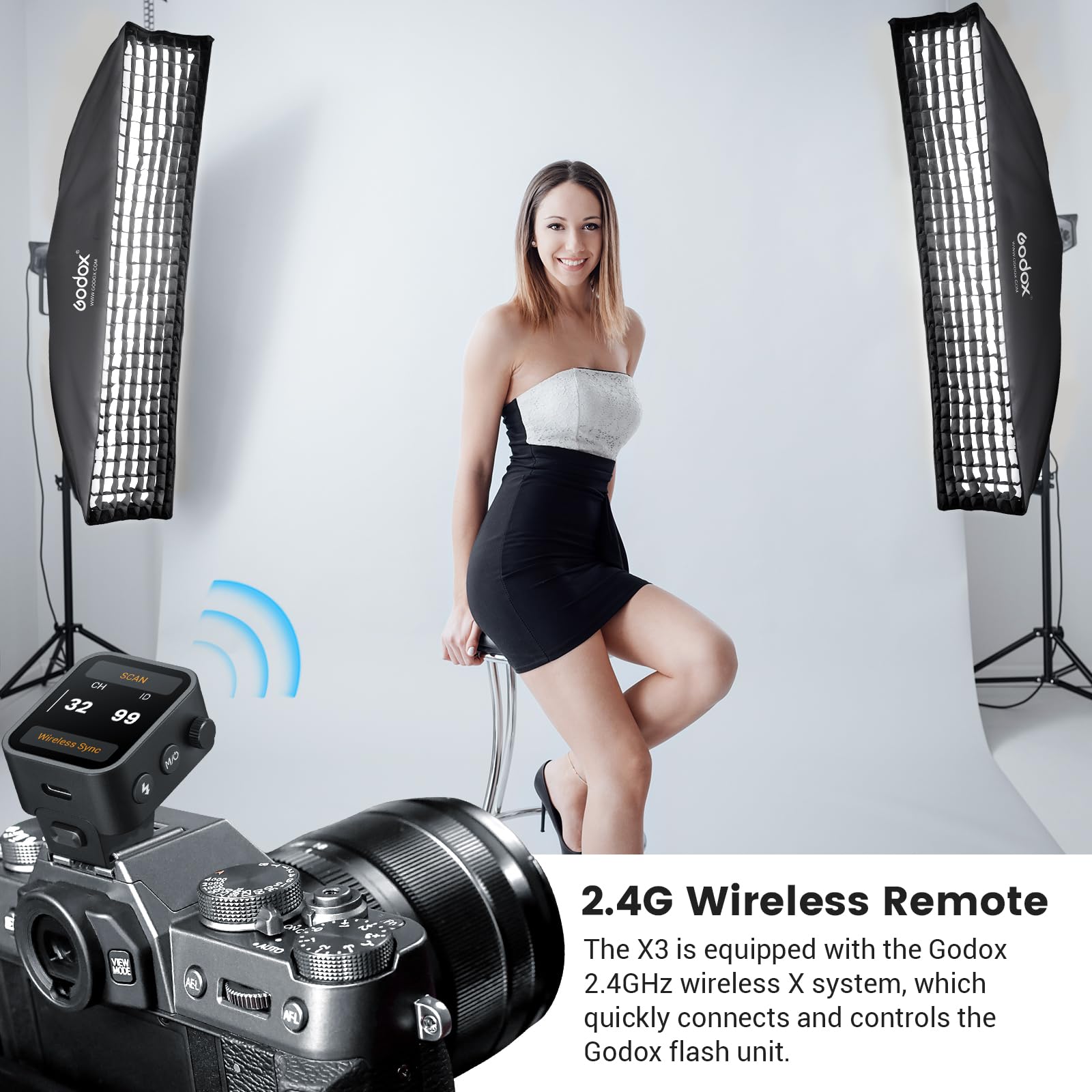 GODOX X3-F Fujifilmカメラ TTL ワイヤレス フラッシュ トリガー、OLED タッチ スクリーン フラッシュ トランスミッター、内蔵リチウム電 Amazon.com : Godox X3 X3-F Flash Trigger for Fujifilm, High