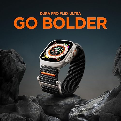 Miniatura 3 de Spigen DuraPro Flex Ultra - Correa ajustable para Apple Watch Ultra2Apple Watch Ultra de 1.732 pulgadas, Series 98SE276SE54321 1.772 in1.732 in1.654