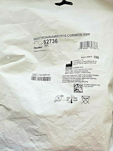 Miniatura 2 de ResMed Quattro AirAirFit F10 - Cojín de doble pared para mayor comodidad y seguridad, XS