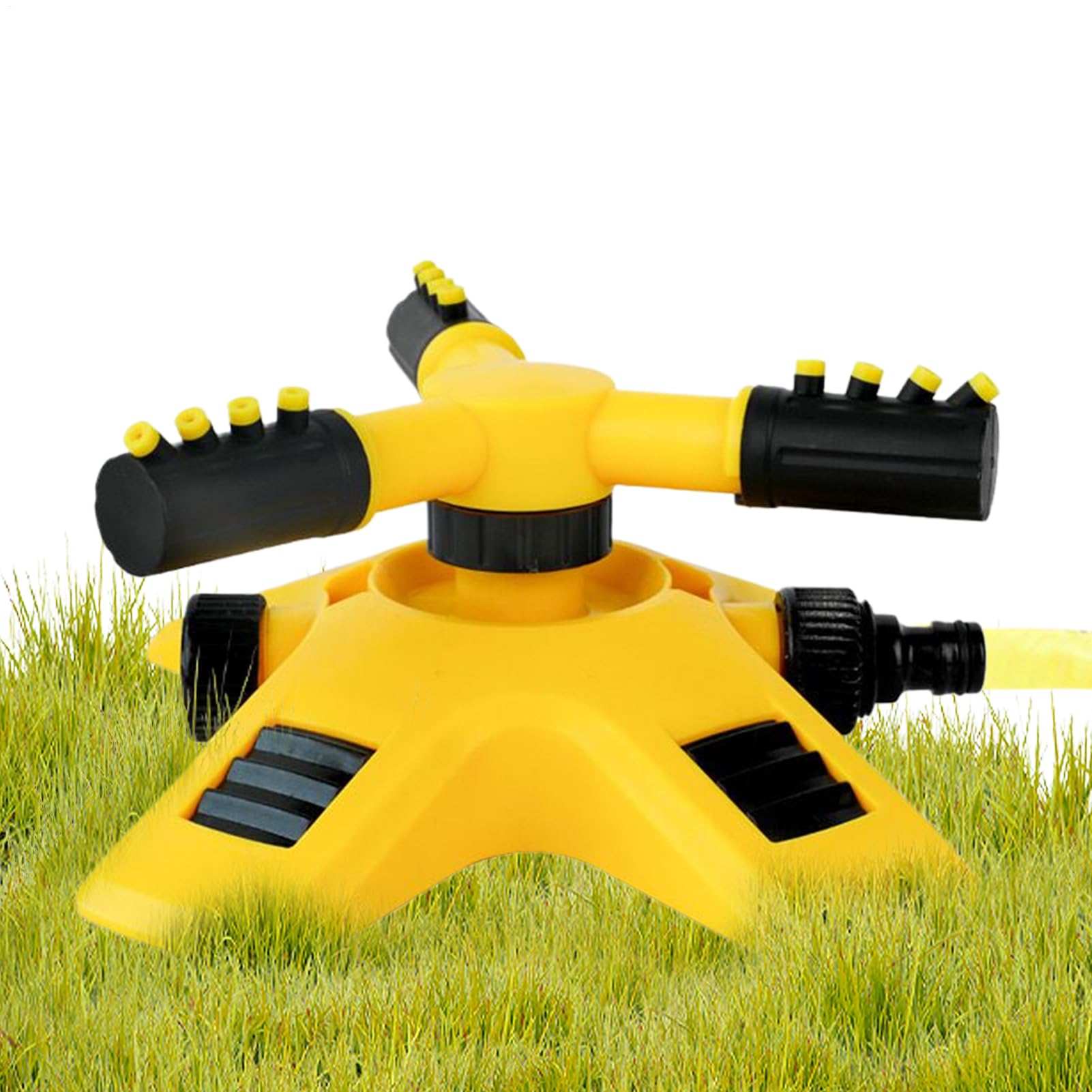 Arroseur de jardin contre la pelouse sèche : irrigation 360°