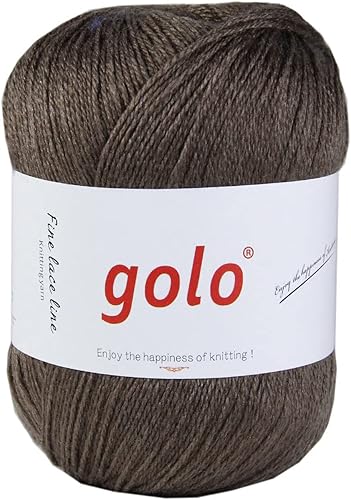 Miniatura 10 de golo Lana merino para tejer 3 capas cálido suave ligero hilo de cachemira para ganchillo