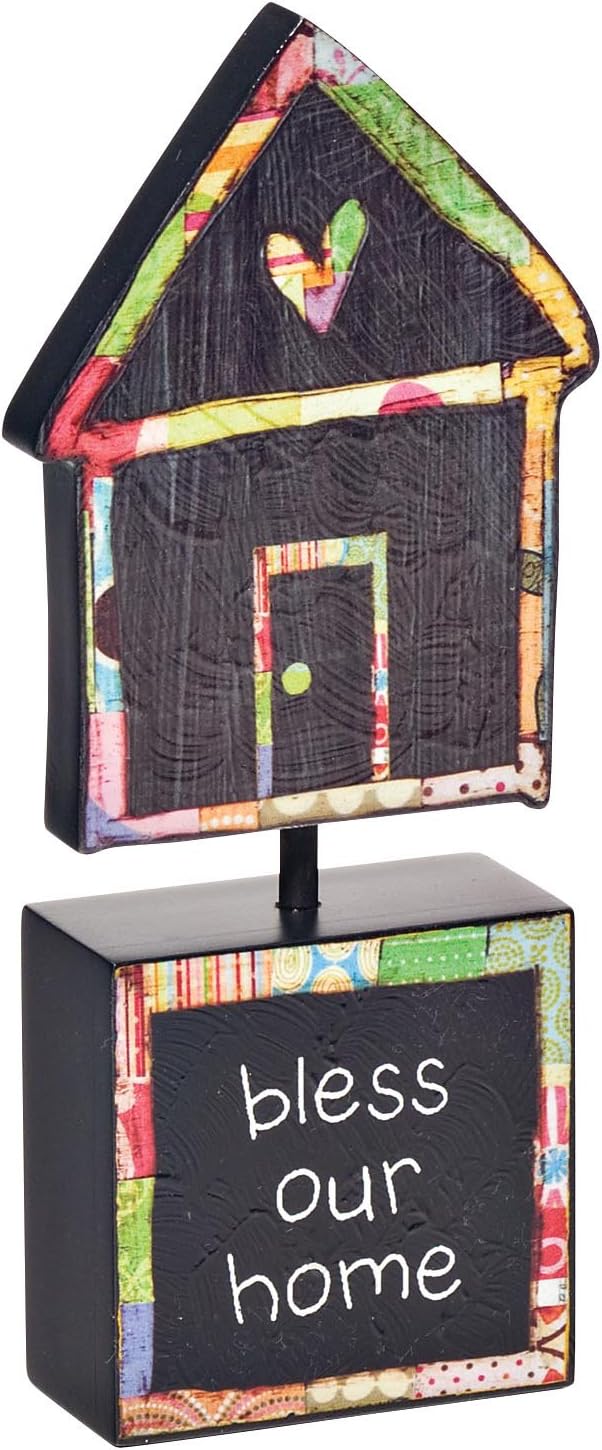 Colorful Devotions Bless our Home Sculpture