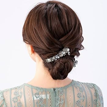 Amazon.co.jp: コンプレックスビズ レディアリーストーン バレッタ