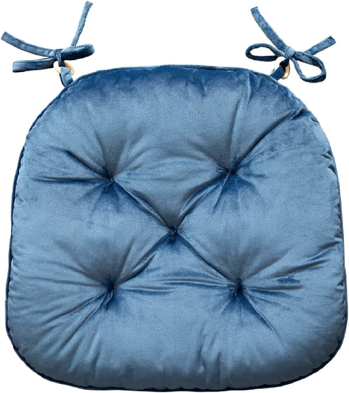 Cojines de asiento de terciopelo para sillas de interior y exterior