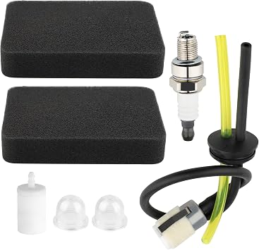 150BT Air Filter Tune Up Kit for Husqvarna 150BT 150BF 350BT 350BF 560BTS 560BFS 560BT Leaf Blower Fuel Filter Line Kit