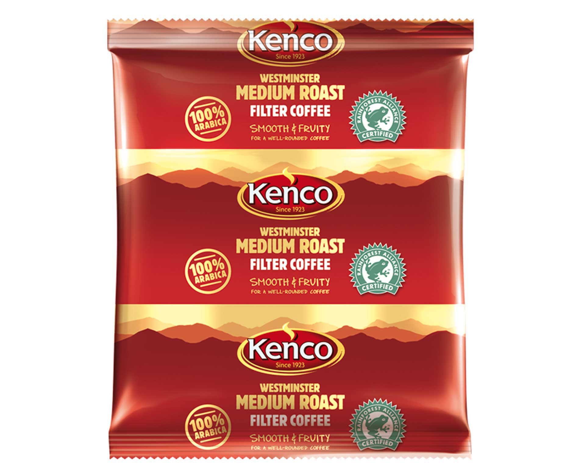 Kenco Westminster Filter Coffee Sachets 60g Pack of 50
