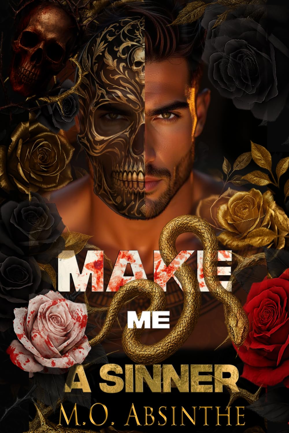 Make Me A Sinner: A Dark Paranormal Mafia Romance of Obsession and Sin (Dark Gods book2)