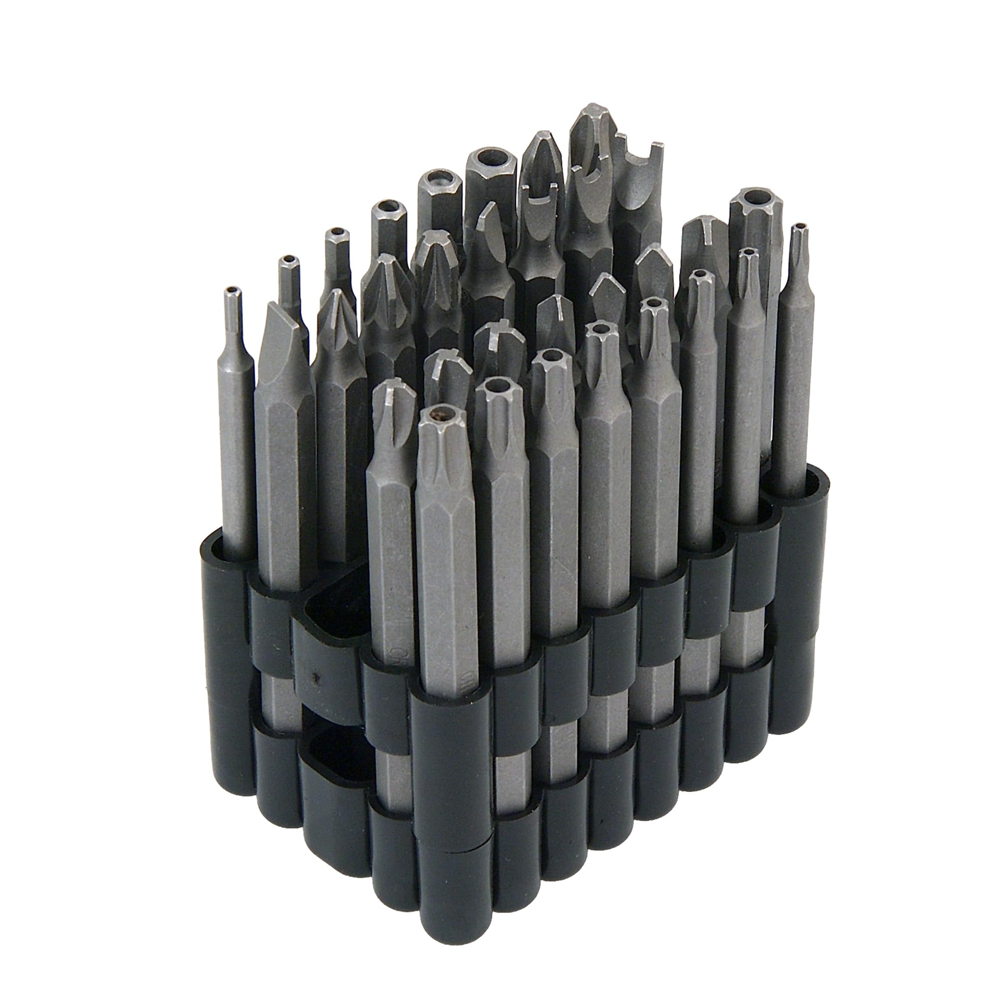 32pc Security Extra Long Screwdriver Bit Set Hex Hex Slotted Torx Star CT2875