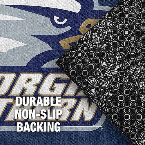 Miniatura 4 de Campus Lab Georgia Southern University - Tapete antideslizante para interiores, marca primaria de 20 x 31.5 pulgadas, tapete para entrada