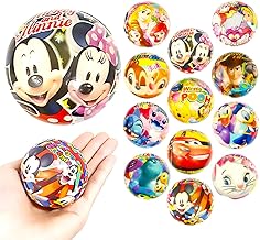 【縁日 景品 セット】ディズニーオールスター PUボール 24個 ボール やわらかい お祭り おもちゃ 縁日セット くじ引き 景品セット 子供 大量 おもしろ 【Festival Plaza サンクスカード】 [並行輸入品]