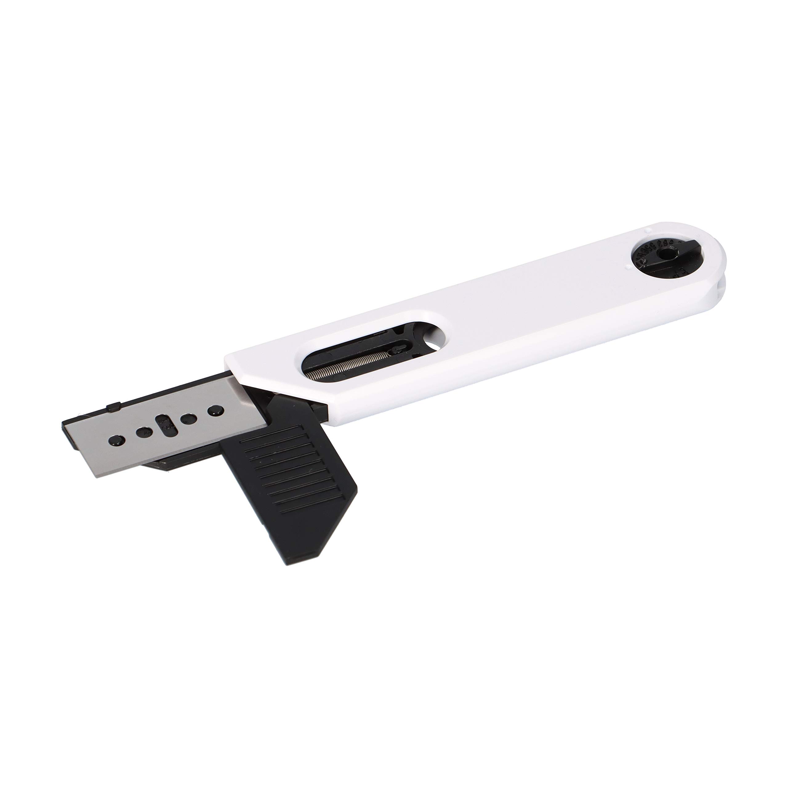 Cutx Multicut X5044 - Juego de 10 cúteres y 20 cuchillas de repuesto para cartón, con retracción automática