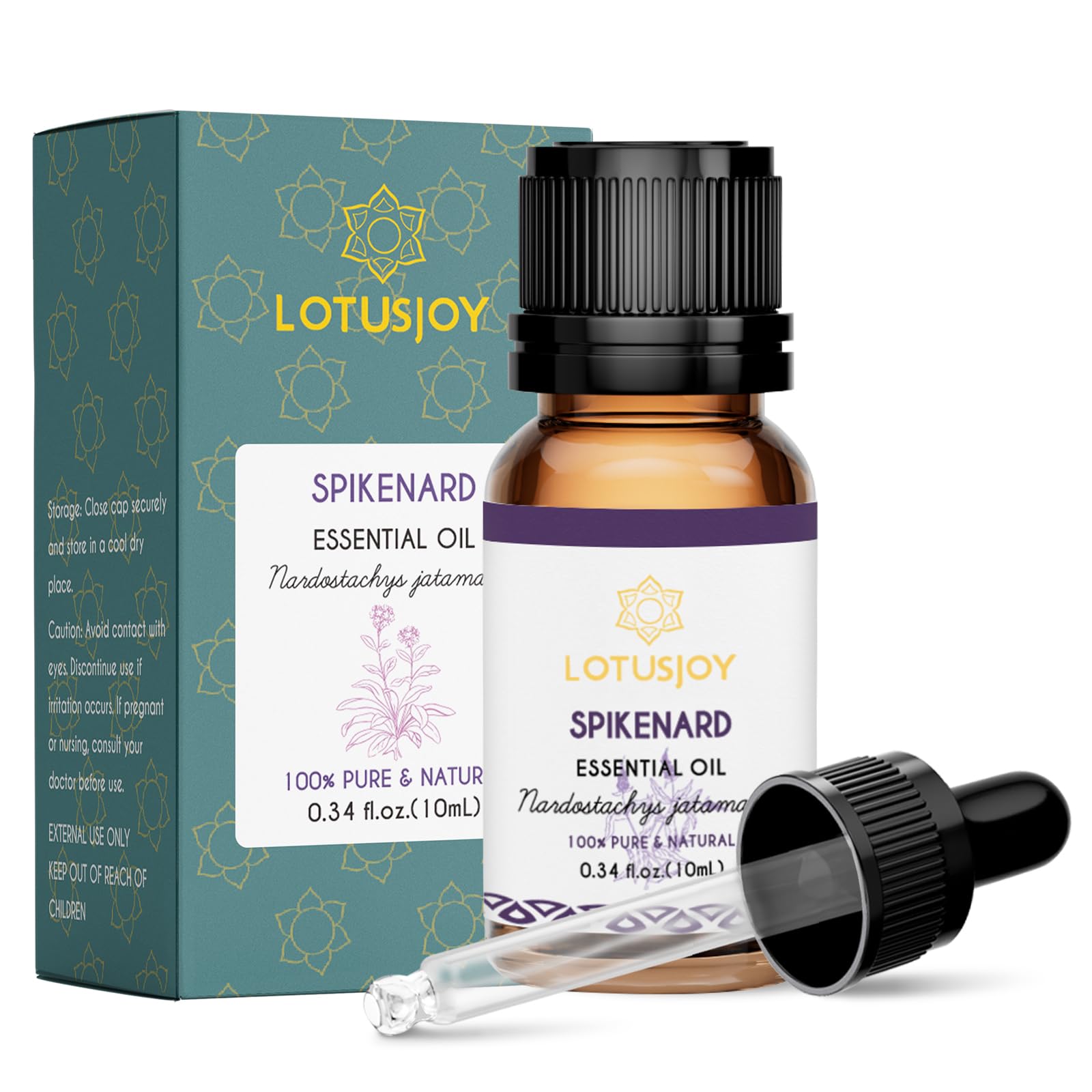 100% Pure Spikenard Essential Oil, 0.34 Fl Oz