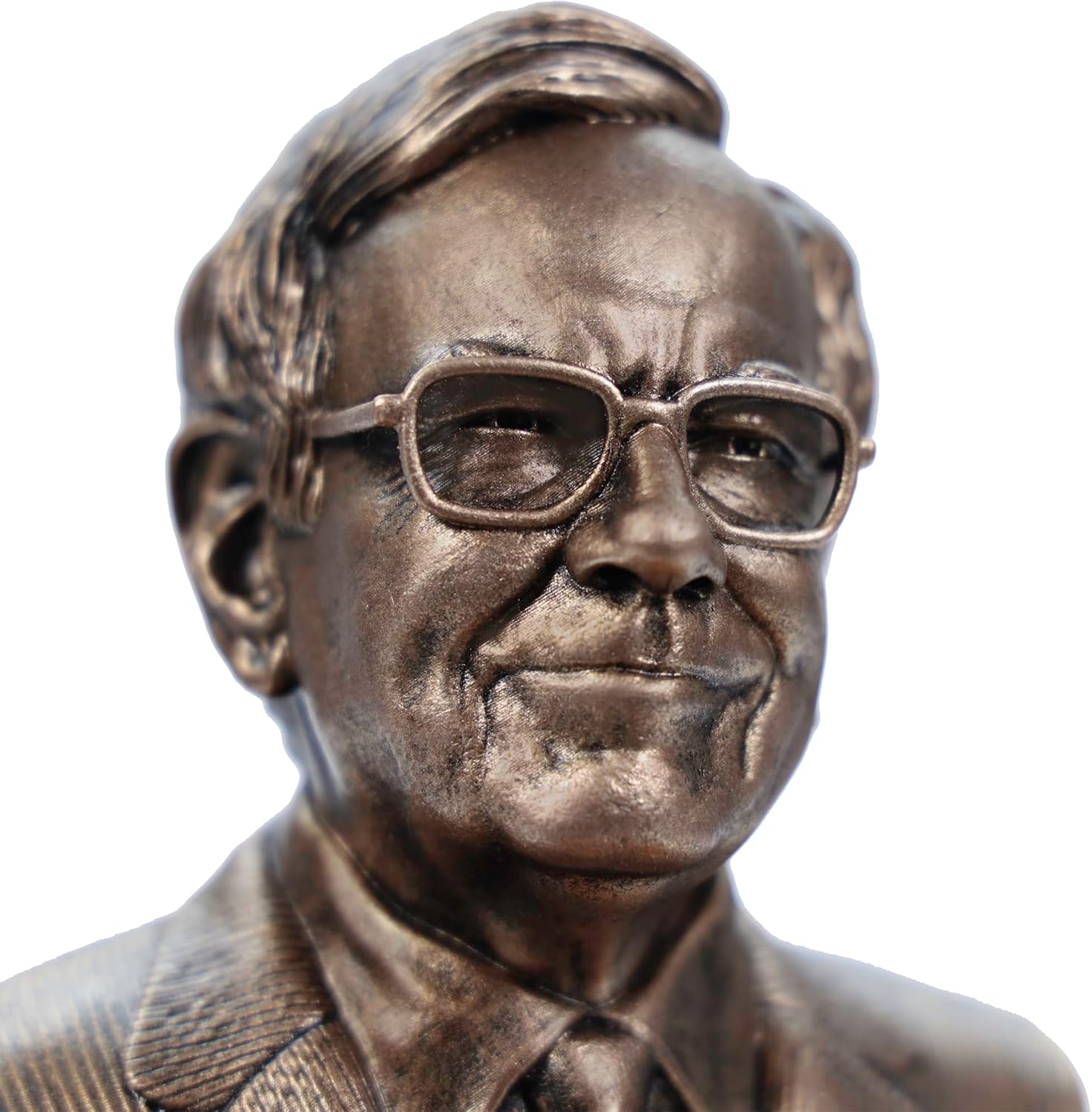 Warren Buffett Berkshire Hathaway Bust Statue Sculpture