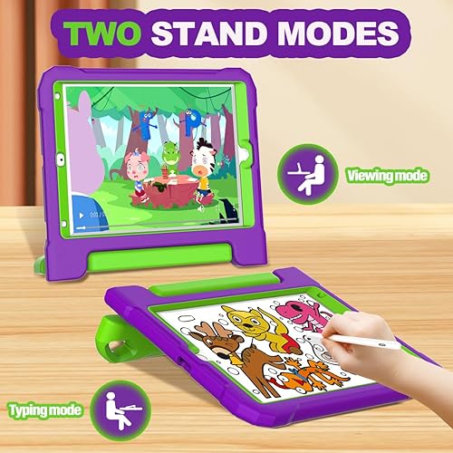 Miniatura 3 de YIHE - Funda infantil para iPad de 10.2 pulgadas 987 generación 202120202019, iPad Pro 10.5 y iPad Air 3, funda para niños con soporte de mango a