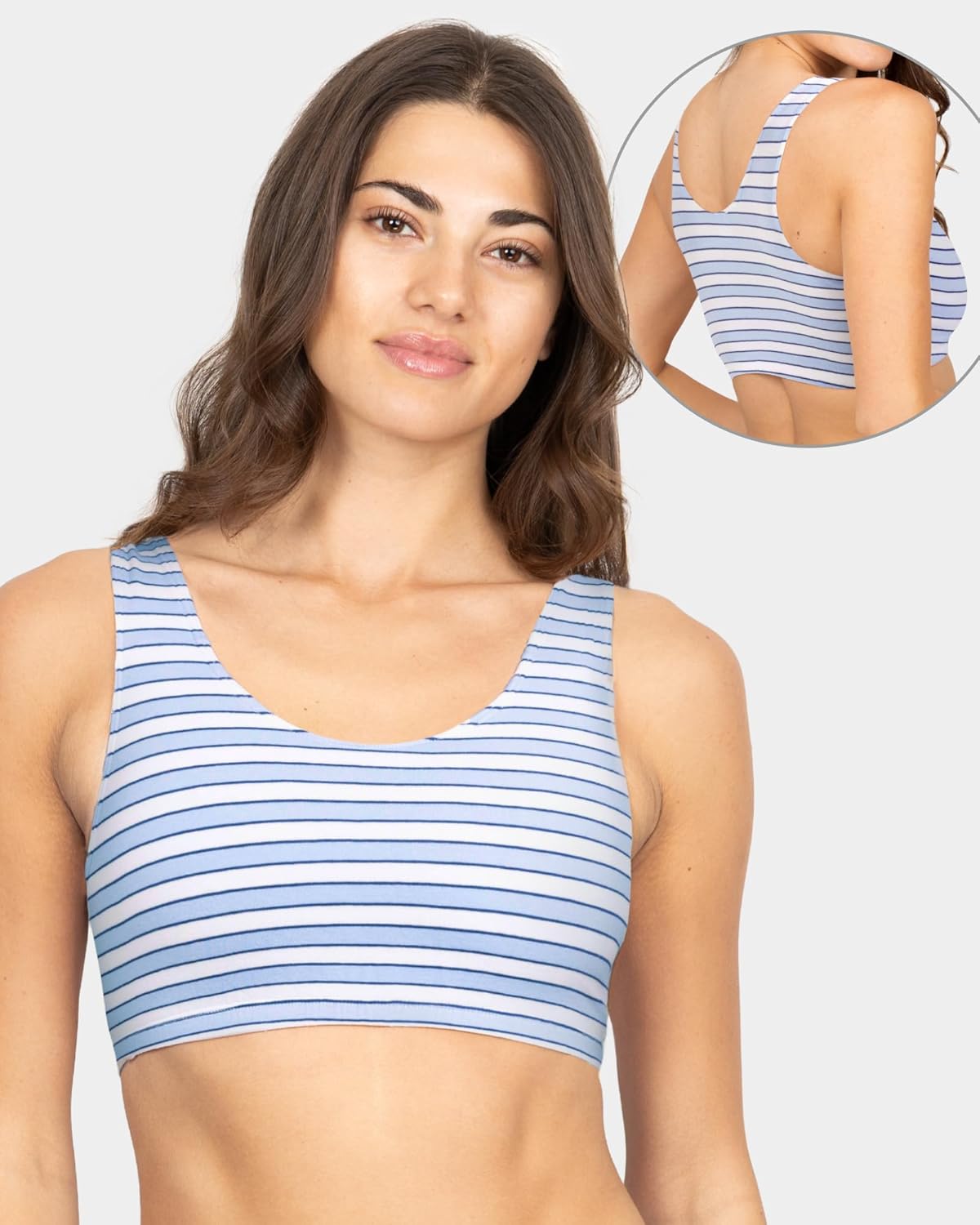 Fruit of The Loom Women's Multi-Pack Tank Top Style Sports Bra - Image 2