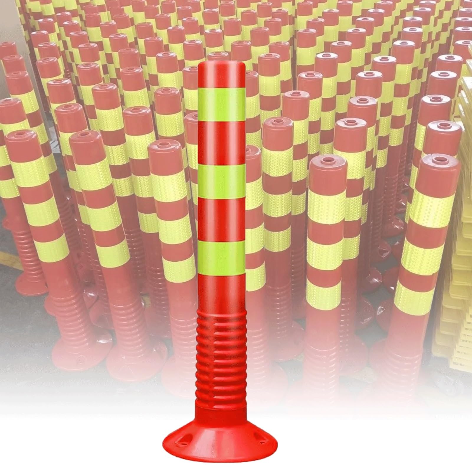 Cônes de signalisation portables de 76 cm pour sécuriser vos événements publics et parkings