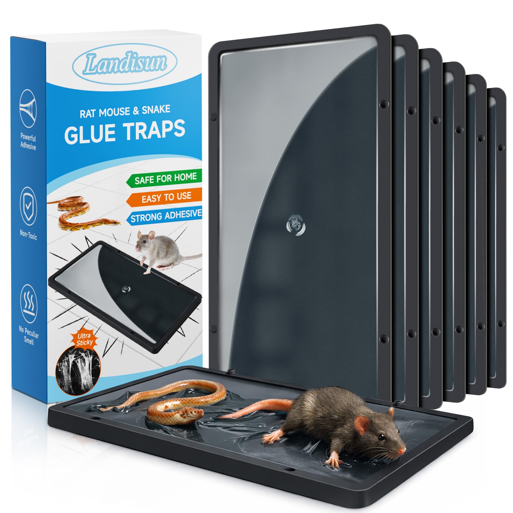 Landisun 6 Pack Glue Traps