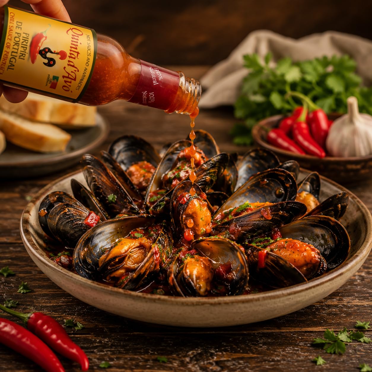 Salsa Picante Portuguesa Quinta d'Avó Piri Piri Hot Sauce 95ml