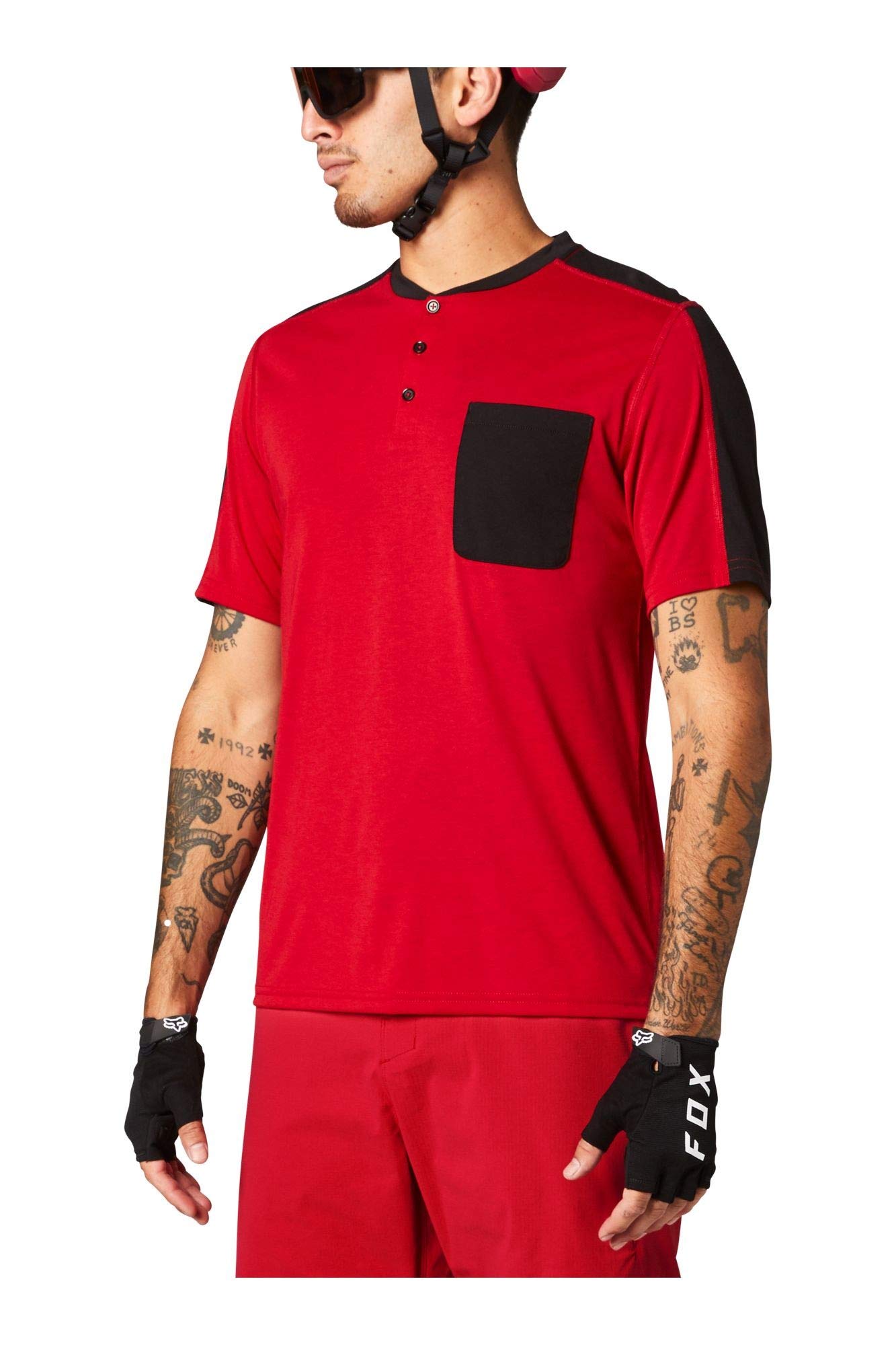 Fox RacingMen's Ranger Dri Release Short Sleeve Henley