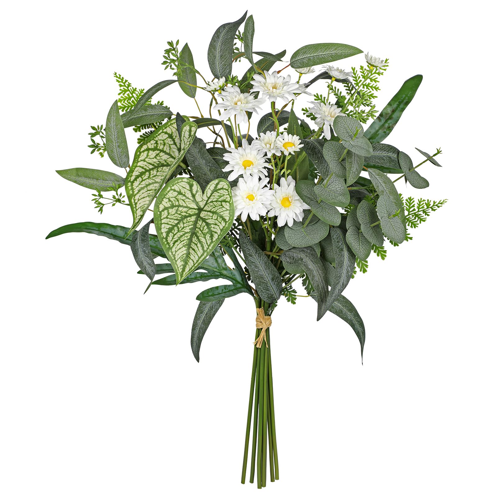 Arborus Fake Greenery Eucalyptus Stems Bouquets
