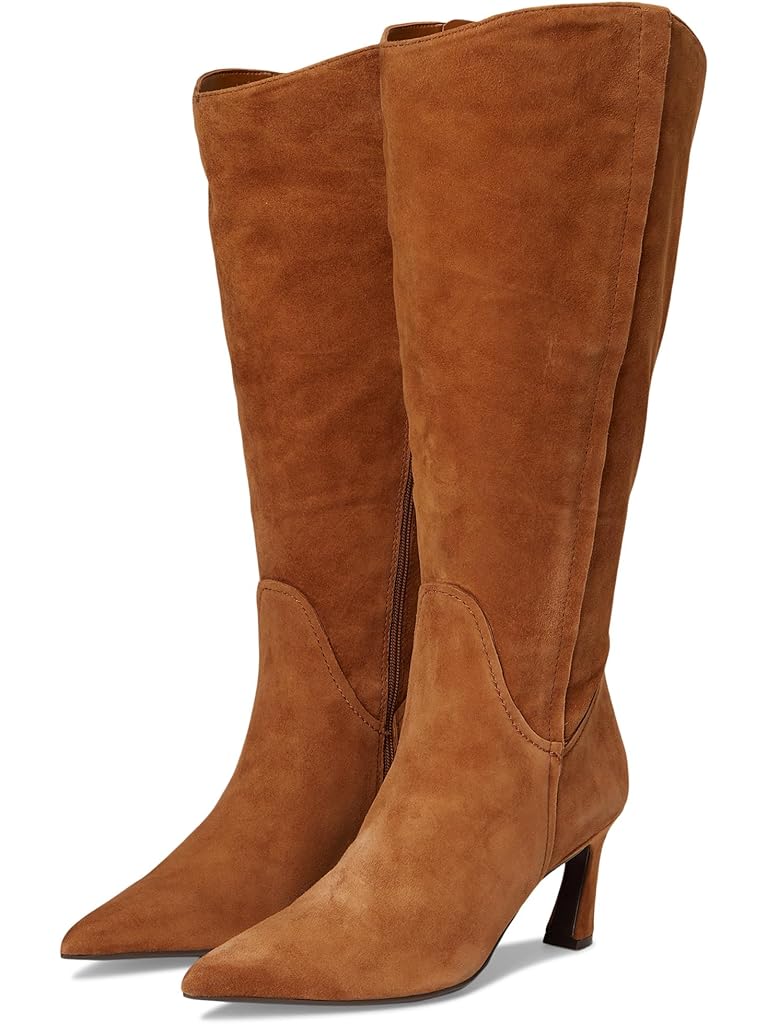 Brown Naturalizer Emily Extra Wide Calf Knee High Boots