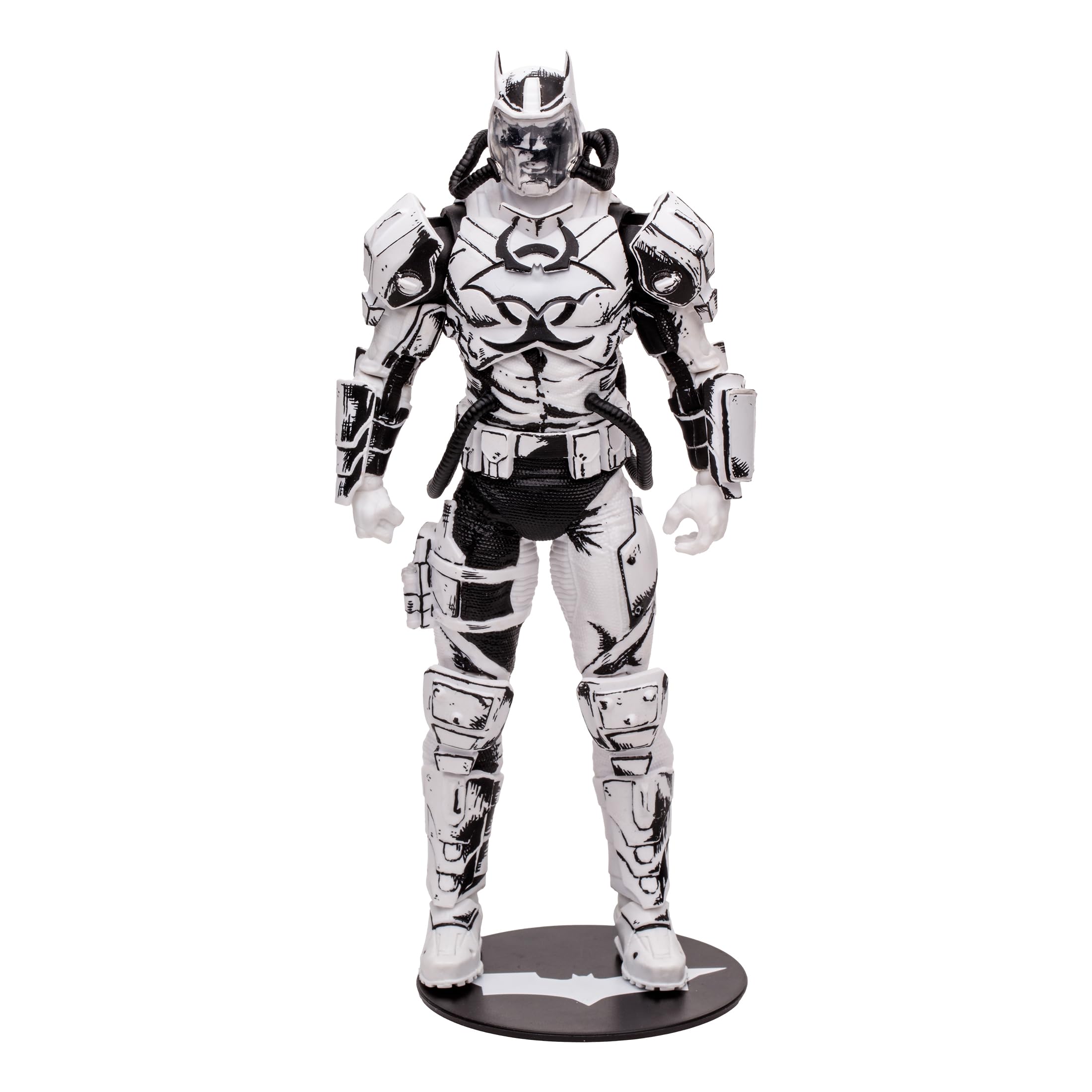 McFarlane DC Multiverse Batman con Hazmat Suit, Figura articulada con Traje edición dibujante de 17 cm en Caja Exclusiva, Base y Tarjeta Coleccionable, Fans coleccionistas, +12 años, Bizak (64387047)