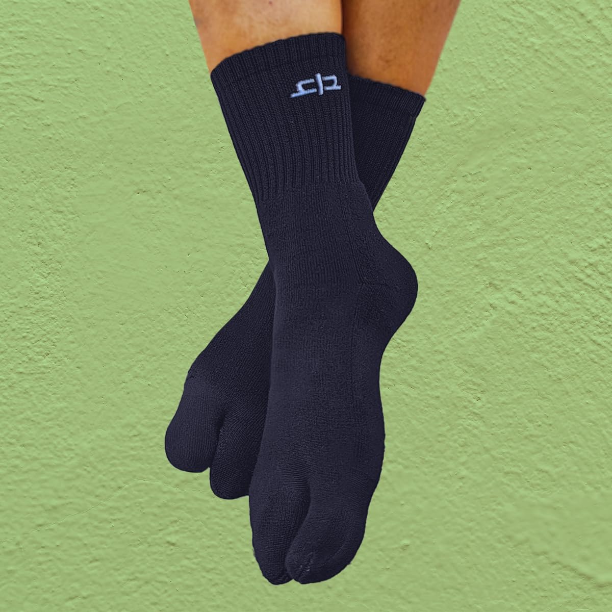 HEELIUM Bamboo Toe Socks for Women, Calf Length | Thumb Socks with Toe Split | 3X Softer Than Cotton | Breathable | Size (UK 3-7) - Image 6 thumbnail
