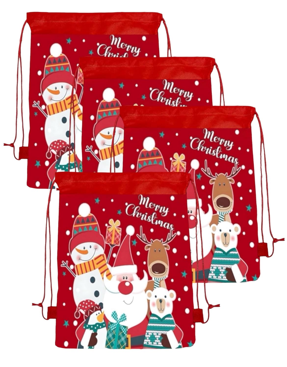 Le Delite christmas return gifts for guest, family, friends & relatives I 5 piece merry xmas santa Return Gifts goody treat bags | Gift Bags For Gifting (gift bag) Le Delite christmas return gifts for guest, family, friends & relatives I 5 piece merry xmas santa Return Gifts goody treat bags | Gift Bags For Gifting (gift bag)