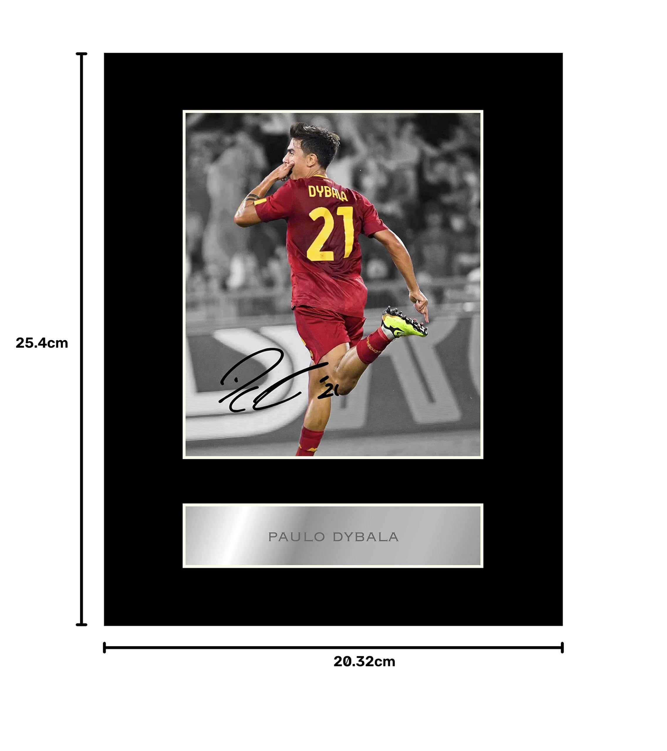 セール中…パウロ・ディバラ直筆サイン入り特大写真…Paulo Dybala…③ Paulo Dybala Önceden Basılmış İmza İmzalı Fotoğraf Ekranı #00