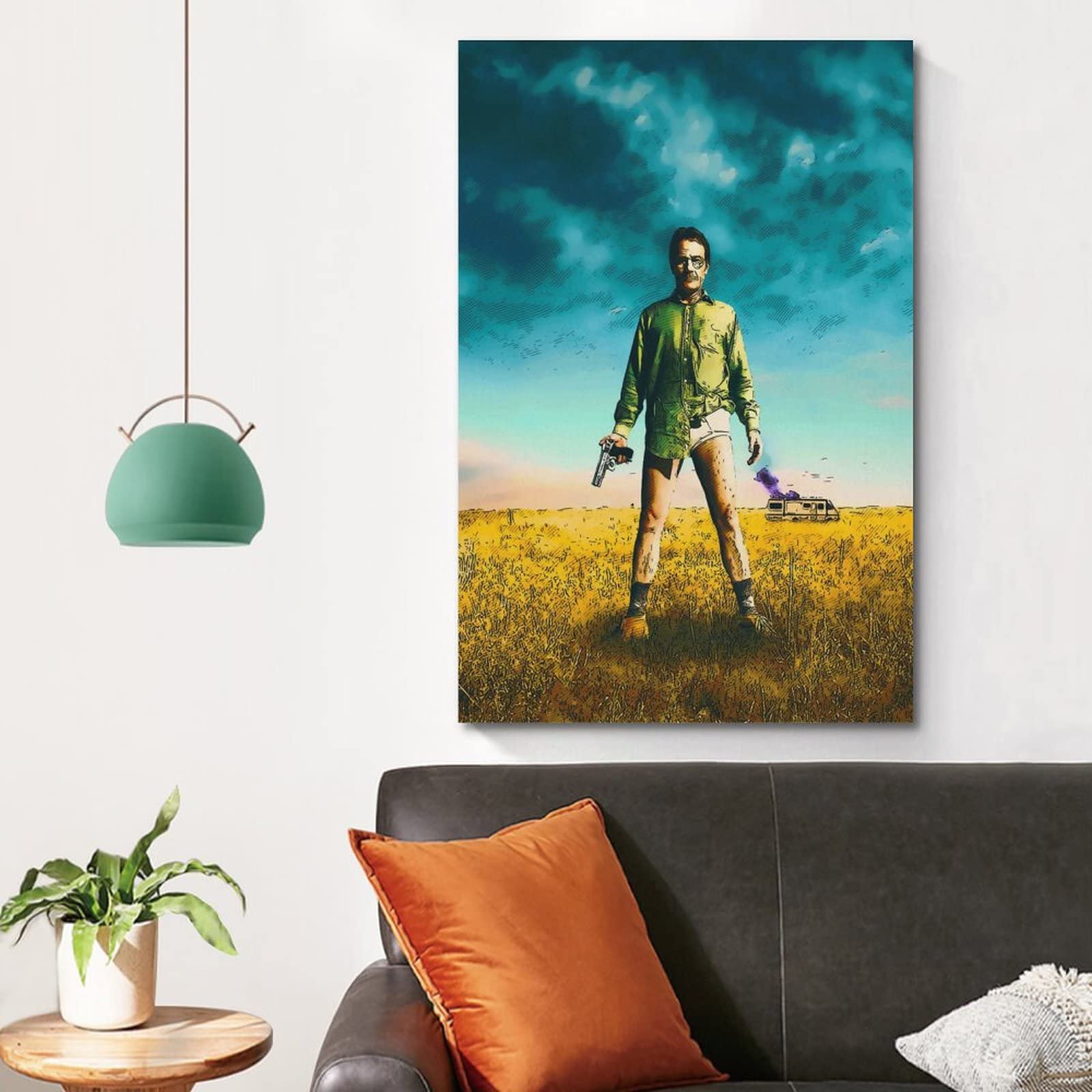 額縁入りポスター「ブレイキング・バット」 Amazon.co.jp