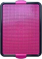 Sanitário Canino Xixi Dog Banheiro Pet Tapete Higiênico Cães Premium (Rosa)