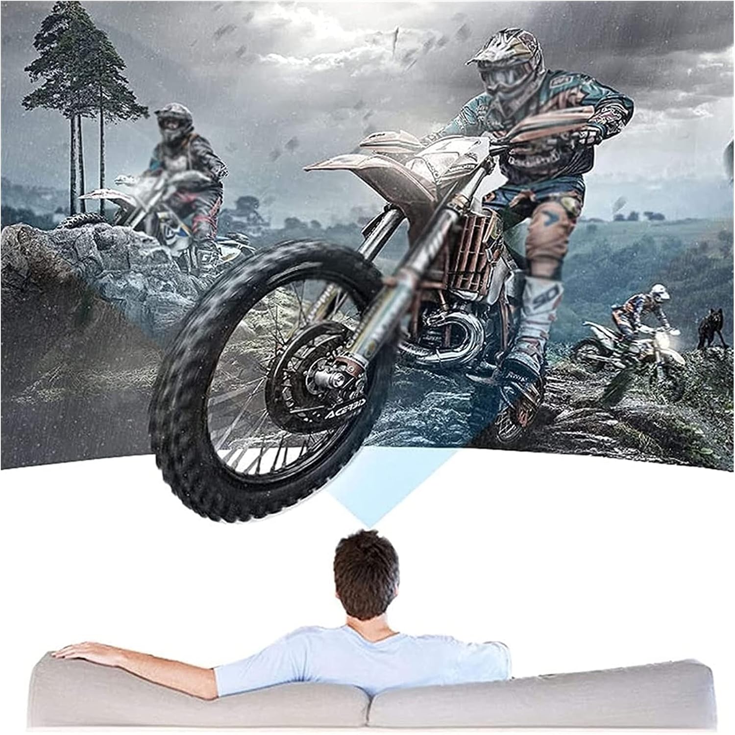 VR Het with Controller Adjustable 3D VR Glasses Virtual Reality Het HD Blu-ray Eye Protected Support 4.7~6 Inch