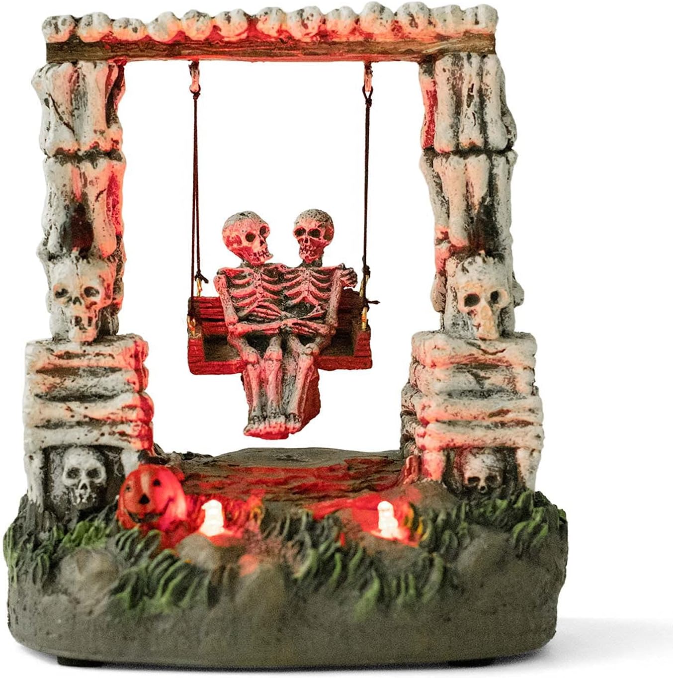 innodept12 Halloween Swinging Skeleton Figurine Decor Indoor Use (HL210912)