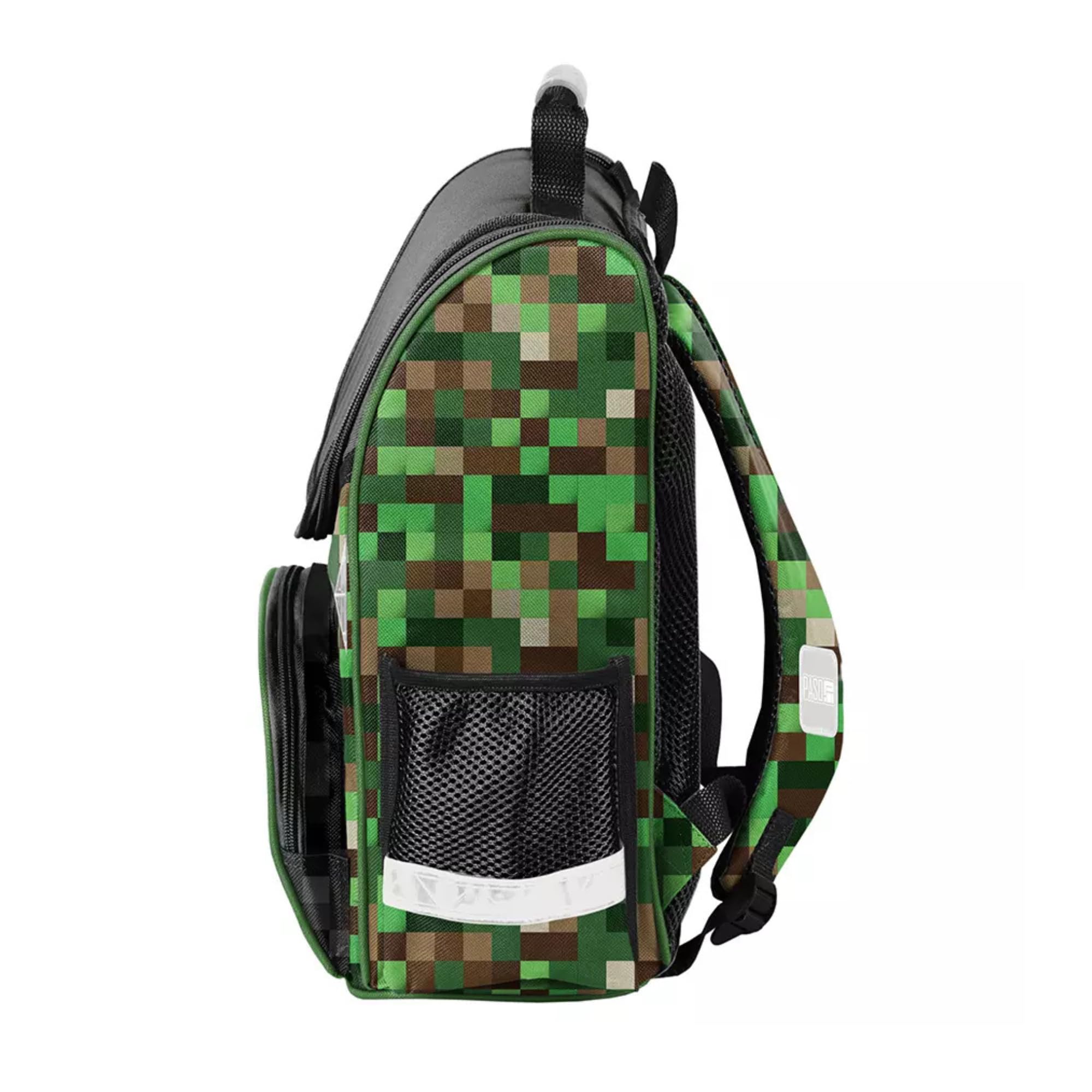 PASO- Schulranzen für Jungen und Mädchen, 4/6/8/15er-Set - Schul-Rucksack für Kinder mit Federmäppchen - Schuhbeutel und Hausaufgabenheft - Game Motiv- 1-3 Klasse