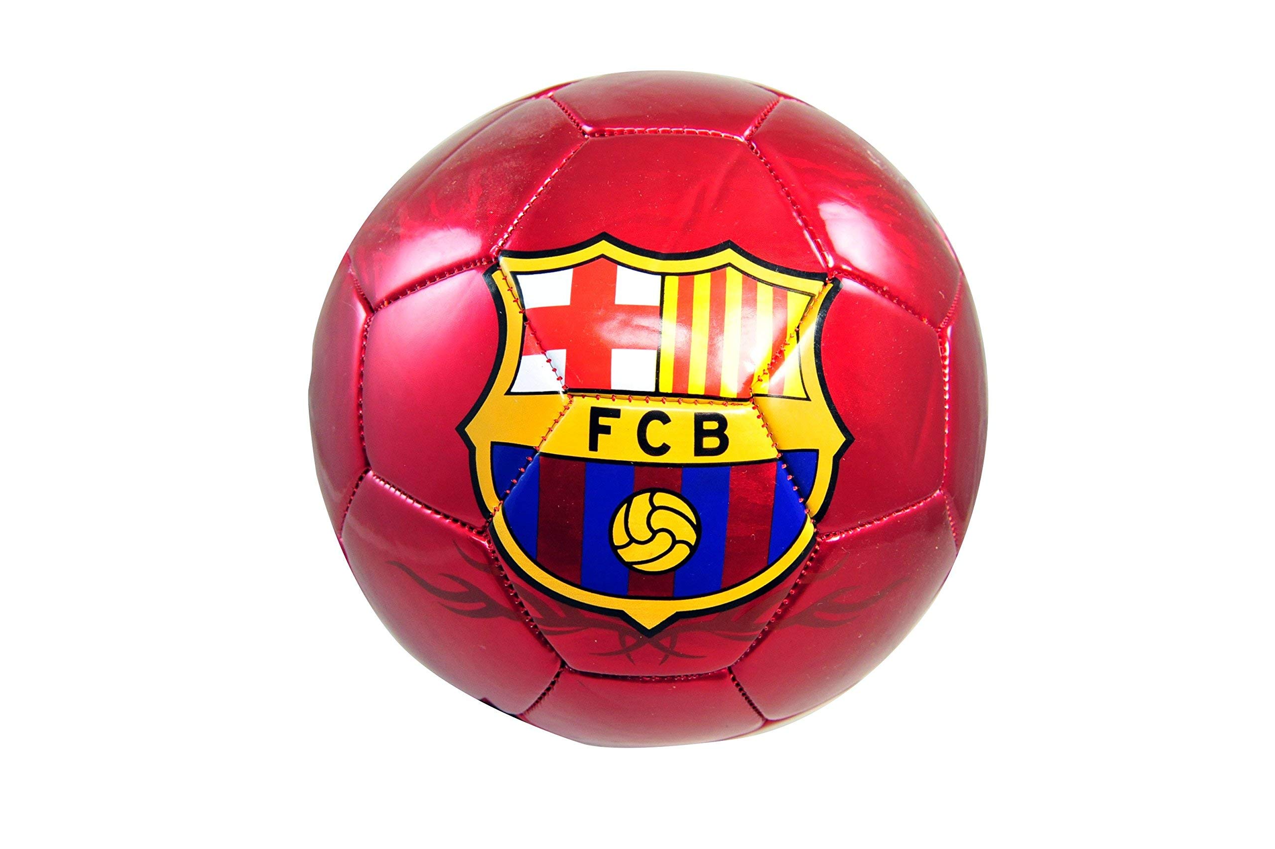 RHINOXGROUP Fc Barcelona Authentic Official Licensed Soccer Ball Size 5-011