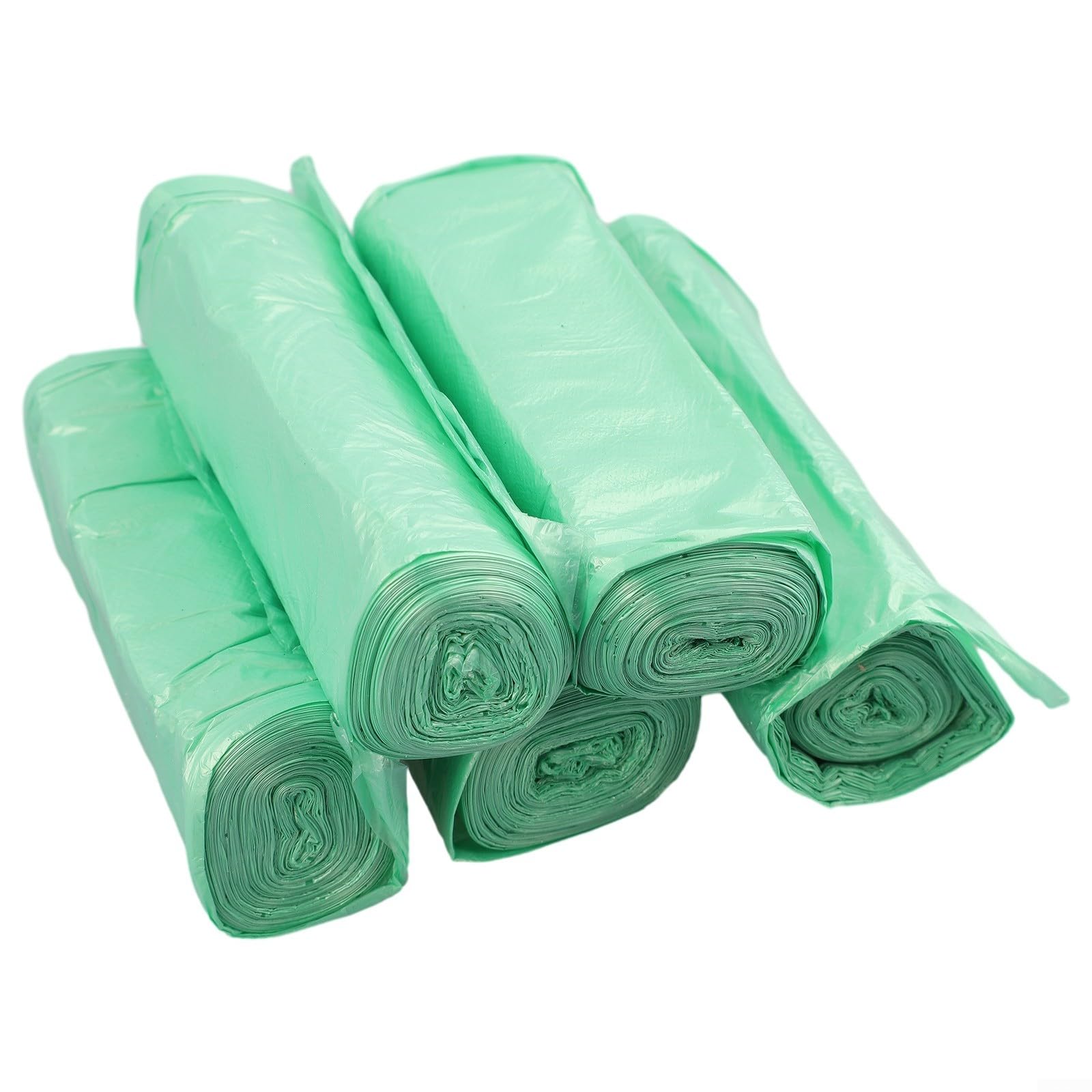 Gbtdoface Camping Toilet Bags, 5 Rolls Portable Camping Festival Toilet Home Clean Composting, Hygienic And Eco Friendly, Suitable For Camper Vans, Allotment, Boating