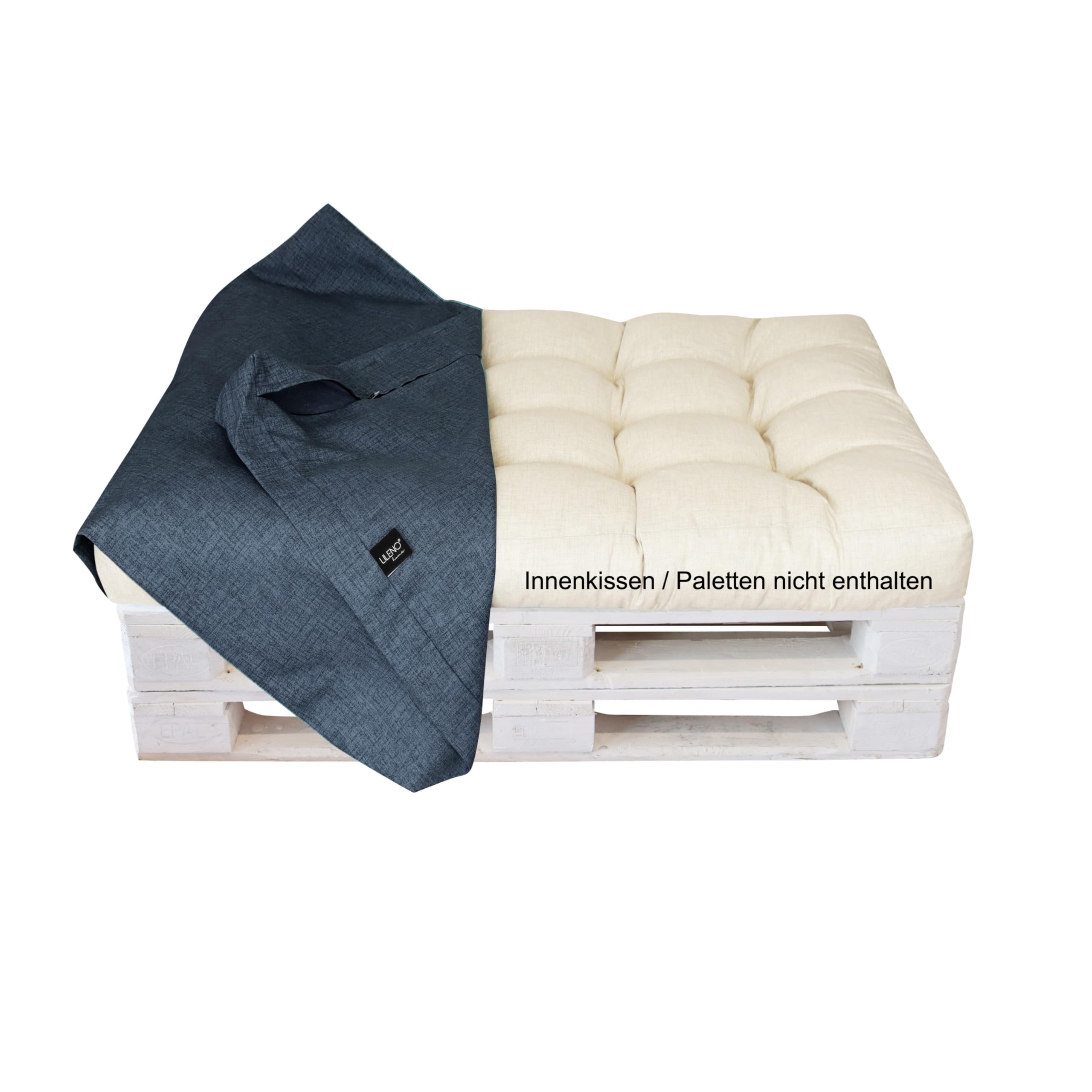 LILENO HOME Palettenkissen Bezug