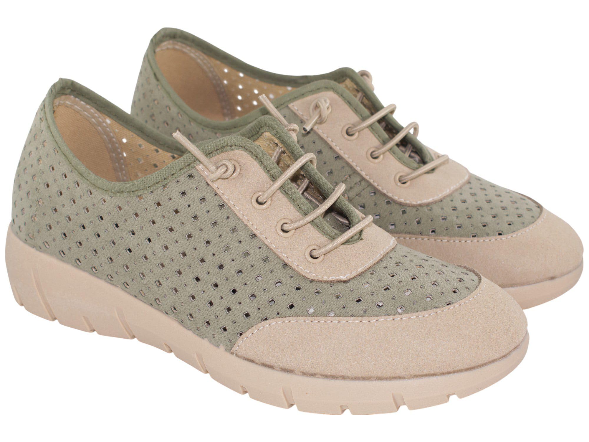 Sevillas Zapatillas Mujer Cómodas y Ligeras para Verano, Sneaker Transpirable con Suela Antideslizante, Fabricadas en España 36-43
