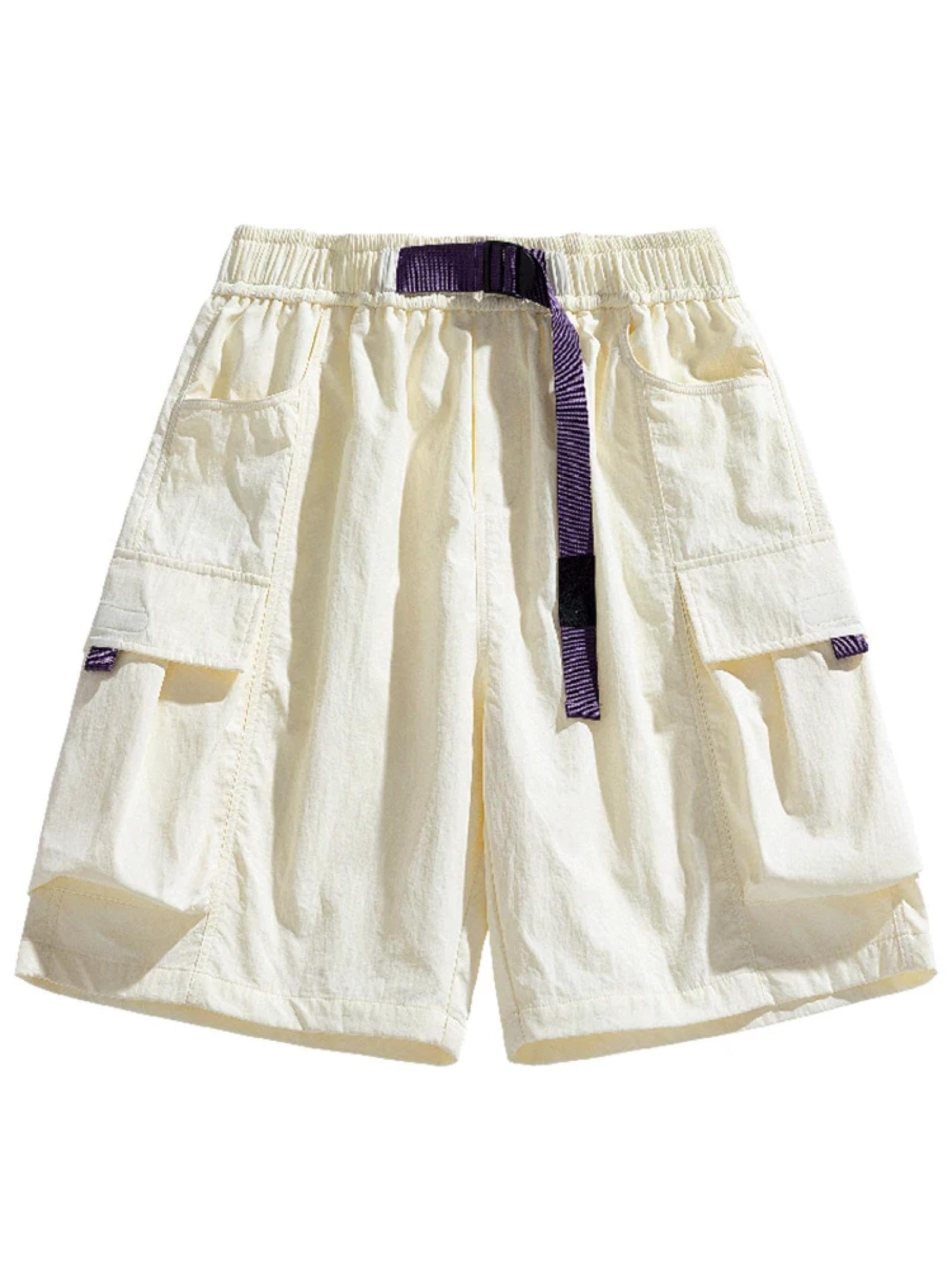 Pantaloncini Uomo Tasche Cargo Activewear All'aperto Corsa Casual Estate Cargo Shorts Uomo Casual Baggy Pantaloni Corti