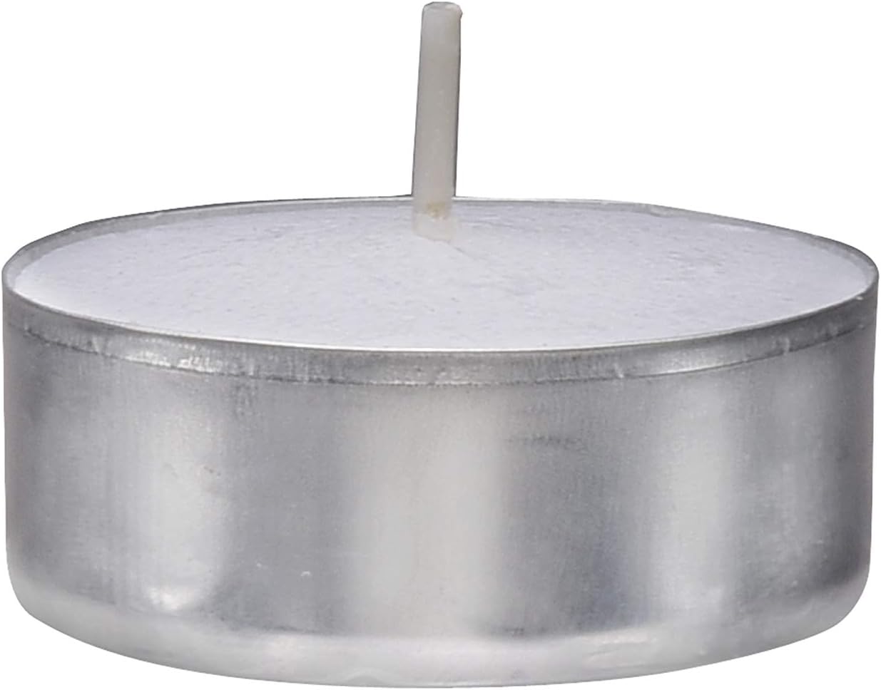 Hollowick Select Wax 5 Hour Wax Tealight Candles in a Metal Cup (500/case)