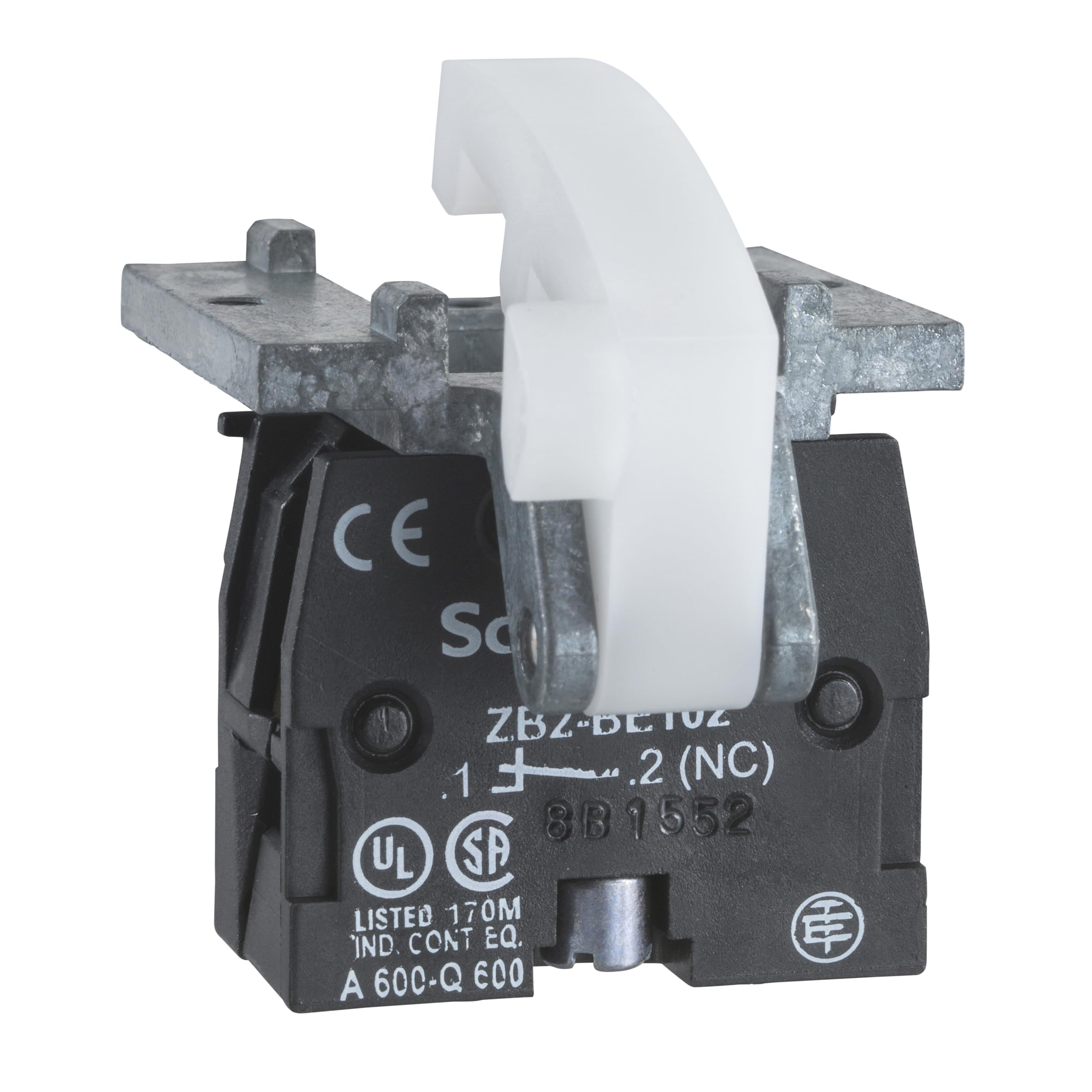 Bloque contacto NC+NC extremo - Bloc de contact de signalisation NF - 2