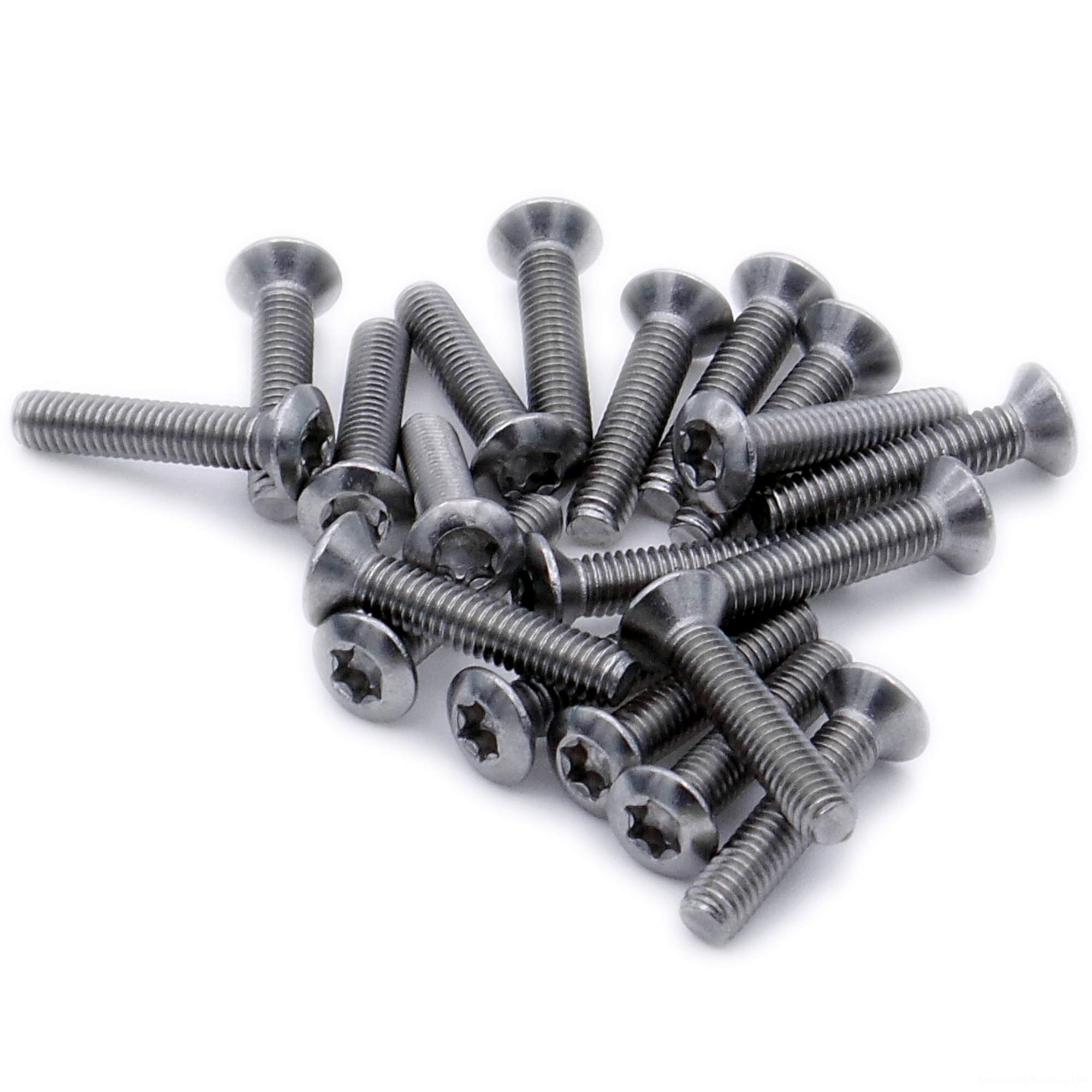 Singularity Supplies M3 (3Mm X 6Mm) Tx Socket Raised Countersunk Machine Screw (Bolt) - Stainless Steel (A2) (Pack Of 20)