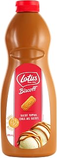 Lotus Biscoff - Cookie Topping Sauce, Squeezable Bottle of 895 ml