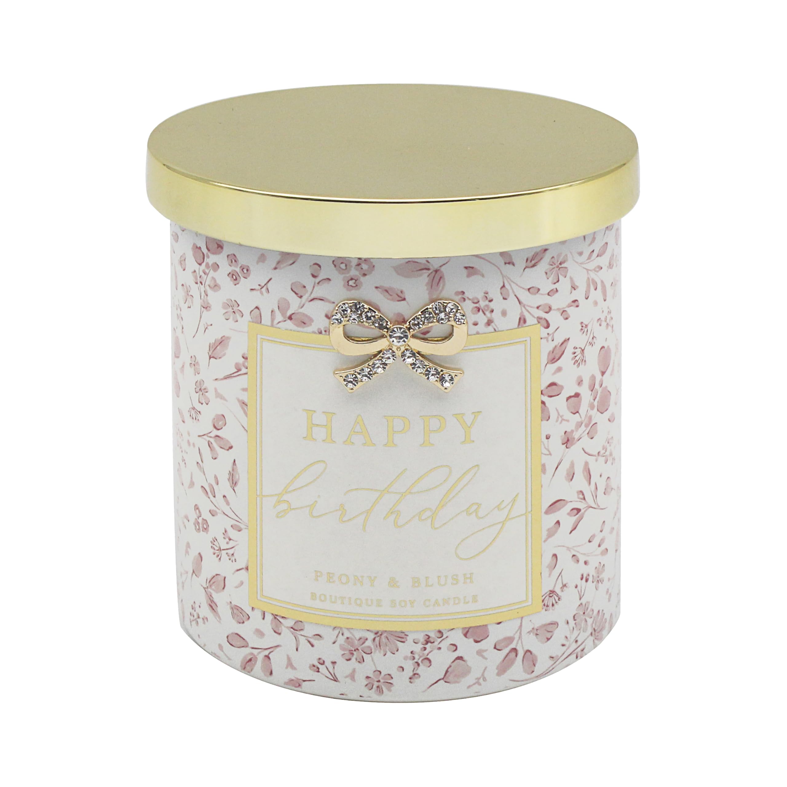 Lesser & Pavey Happy Birthday Candle Madelaine by Hearts Design for Home & Decor | Long Burning Aromatherapy Candle Set for Relaxation | Large Scented Candles Birthday Gifts for Women & Men