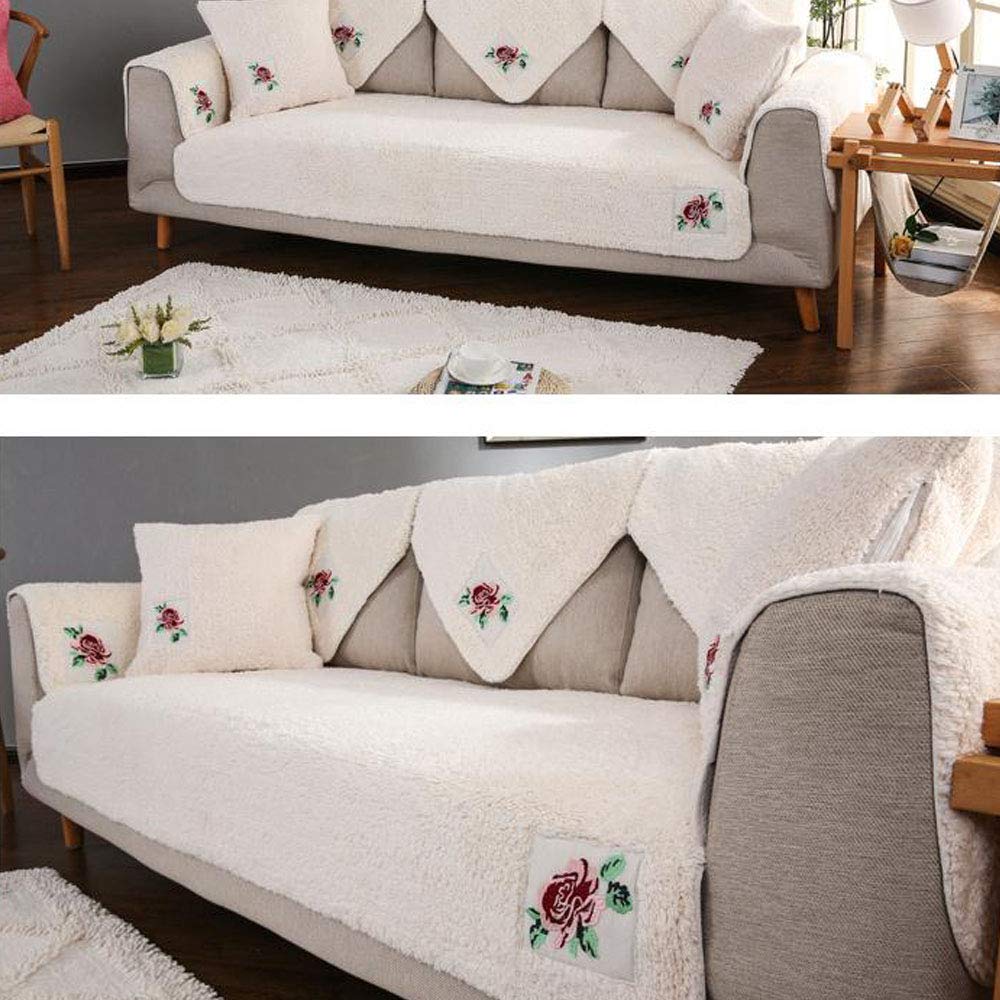 ハンドメイド　手刺繍　ソファカバー Amazon｜SVIO-SOFACOVER 高級刺繍入りソファーカバー スリップカバー