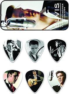 JIM DUNLOP EPPT03 Elvis Wertheimer Collection Pick Tin, Assorted, 6 Picks/Tin