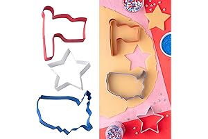 4th of July cookie cutters: Patriotism in the Kitchen